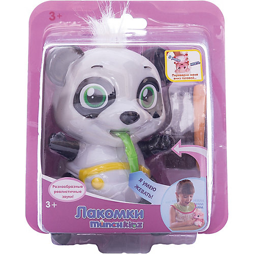 Интерактивная игрушка Abtoys «Лакомки: Панда», звук от ABtoys