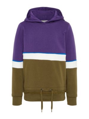 Name it Sweatshirt Colourblocking Sweatshirts violett Gr. 116 Jungen Kinder