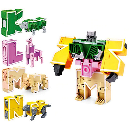 Трансбот 1Toy Lingvo Zoo, буква M от 1Toy