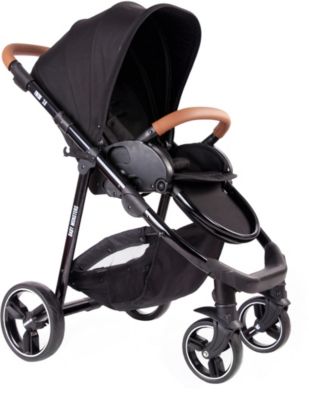 Sportwagen Fresh 3.0 inkl. Regenverdeck, Black schwarz