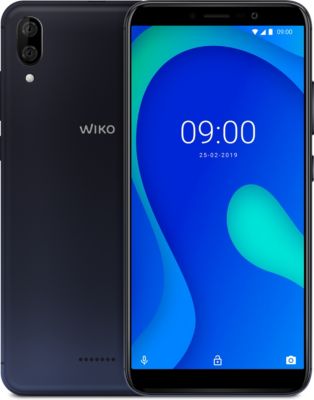 Wiko Y80, anthracite blue anthrazit