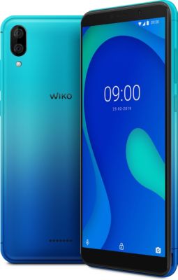 Wiko Y80, bleen blau/grün