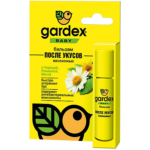 Бальзам после укусов Gardex Baby, 7 мл