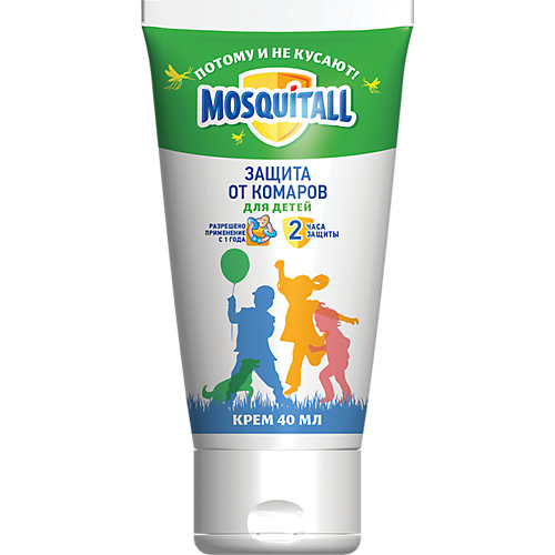 Крем от комаров Mosquitall нежная защита, 40 мл