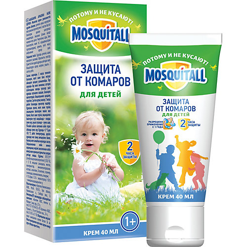 Крем от комаров Mosquitall нежная защита, 40 мл