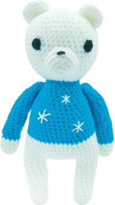 Вязаная  игрушка Niki Toys Медвежёнок Сэмми, 30см