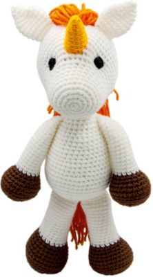 Вязаная  игрушка Niki Toys Единорог Блёстка, 40см