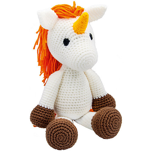 Вязаная игрушка Niki Toys Единорог Блёстка, 40см от Niki Toys