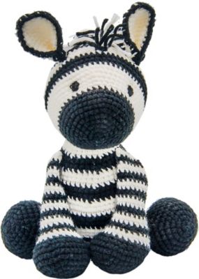 Вязаная  игрушка Niki Toys Зебра Ларри, 40см
