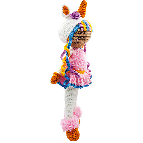 Вязаная игрушка Niki Toys Кукла Эмма Единорожка, 45см от Niki Toys