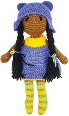 Вязаная  игрушка Niki Toys  Кукла Сара, 30см