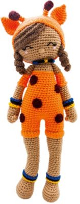 Вязаная  игрушка Niki Toys Кукла Шейла Жирафик, 45см