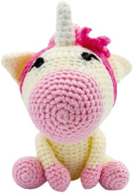 Вязаная  игрушка Niki Toys Малыш единорог, 18см