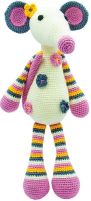 Вязаная  игрушка Niki Toys  Мышка Лоло, 45см