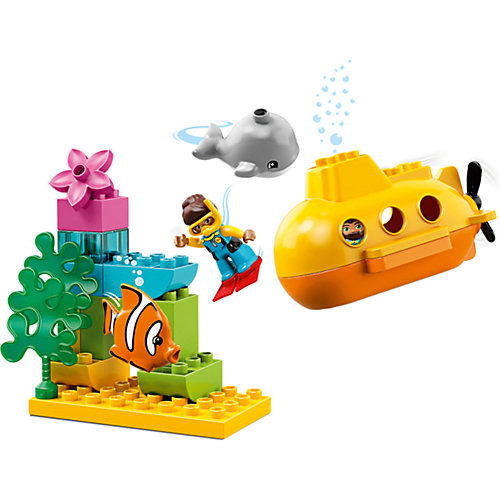 Конструктор LEGO DUPLO Town 10910: Путешествие субмарины от LEGO