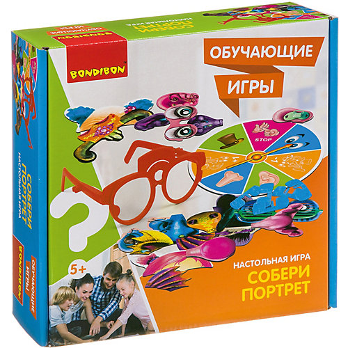 Настольная игра Bondibon Обучающие игры "Собери портрет" от Bondibon