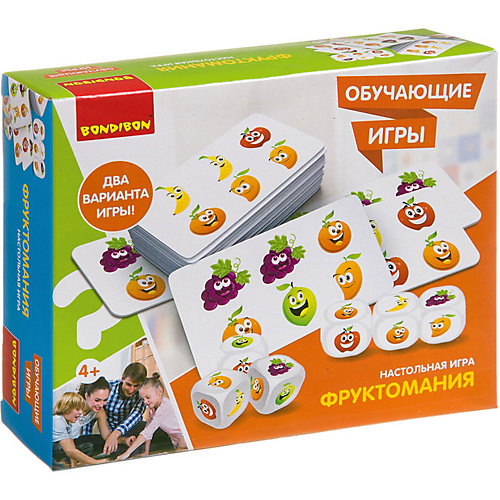 Настольная игра Bondibon Обучающие игры "Фруктомания" от Bondibon