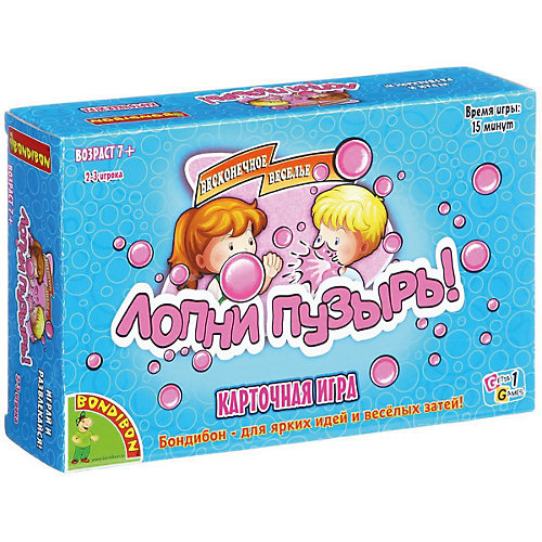 Настольная игра Bondibon "Лопни пузырь!" от Bondibon