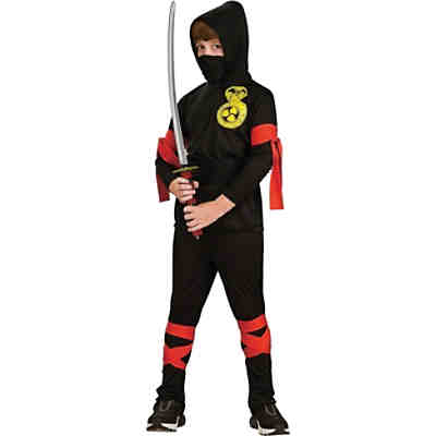 Kostüm Ninja, 6-tlg.