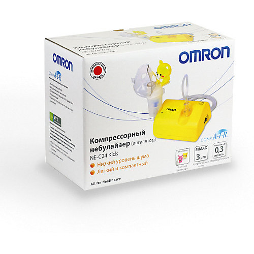 Ингалятор компрессорный Omron NE-C24 Kids - желтый от Omron