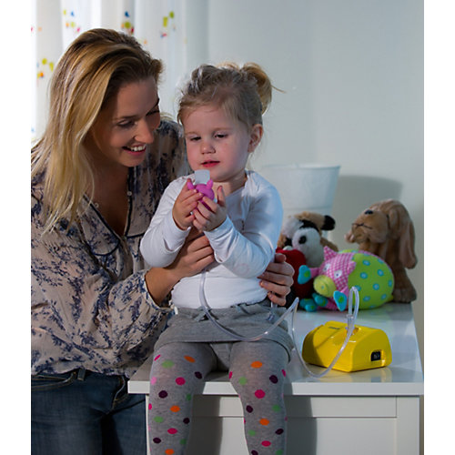 Ингалятор компрессорный Omron NE-C24 Kids - желтый от Omron