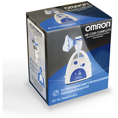 Ингалятор компрессорный Omron NE-C300 Complete - синий/белый от Omron