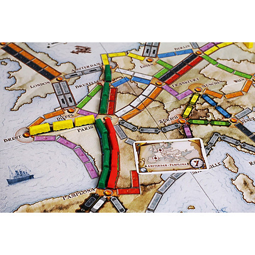 Настольная игра Hobby World Ticket to Ride: Европа, 3-е издание от Hobby World