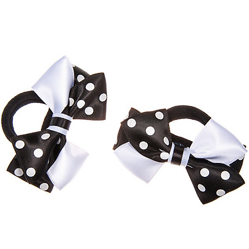 Бант Babys Joy, 2 шт - черный/белый от Babys Joy