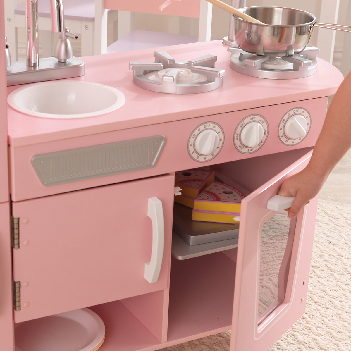 Vintage Play Kitchen - Pink, KidKraft | myToys