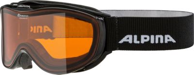 black transparent Alpina Challenge 2.0 DH Skibrille 