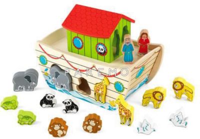 Formen zum Sortieren Arche Noah