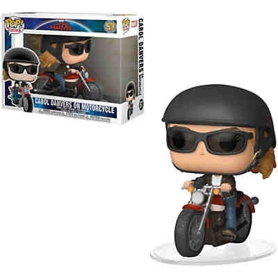 POP! Ride Carol Danvers on Motorcycle Actionfiguren