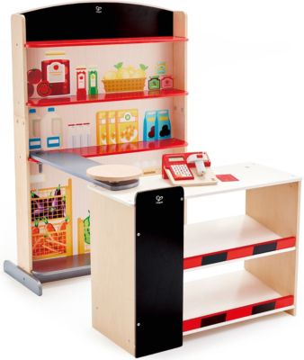 Simba Toys Supermarktkasse mit Scanner Laufband Kinder Spielzeug Kaufmannsladen 