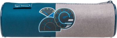 Пенал-тубус на молнии JOLLY RUSH HOUR, 1 отд.,без нап.,разм. 21х5,5х5,5 см, синий, для мальчиков