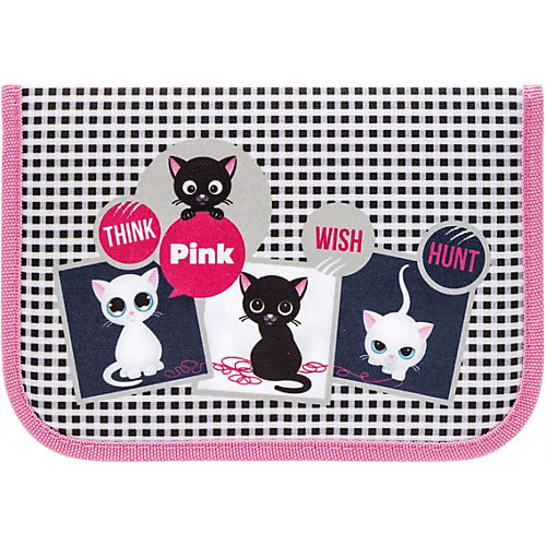 Пенал Tiger Family Nature Quest Think Pink без наполнения от TIGER FAMILY