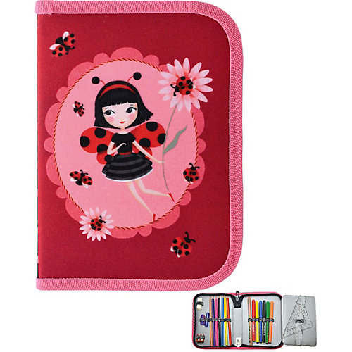Пенал с наполнением Tiger Family Nature Quest Collection La Coccinelle, 23 предмета от TIGER FAMILY