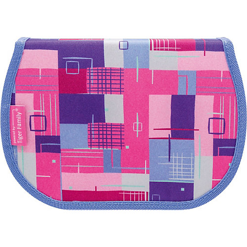 Пенал на молнии JOY COLLECTION KITTY TRACY,1 отд,1 отк.планка,б/наполн,разм. 21x14.5x3.5 см, д/дев. от TIGER FAMILY