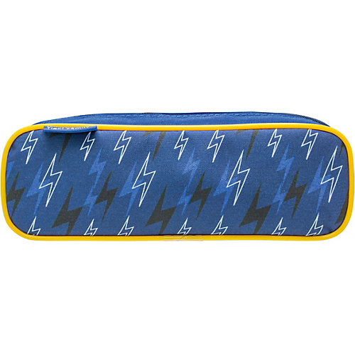 Пенал на молнии FULL FORCE, 1 отд.,без наполнения, разм. 23x9x6 см, черн/красный, для мальчиков от TIGER FAMILY