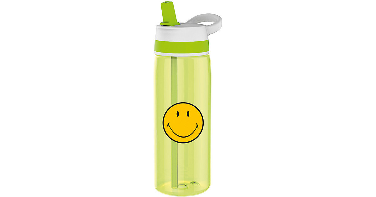 ZAK Tritan-Trinkflasche Smiley, grün, 750 ml