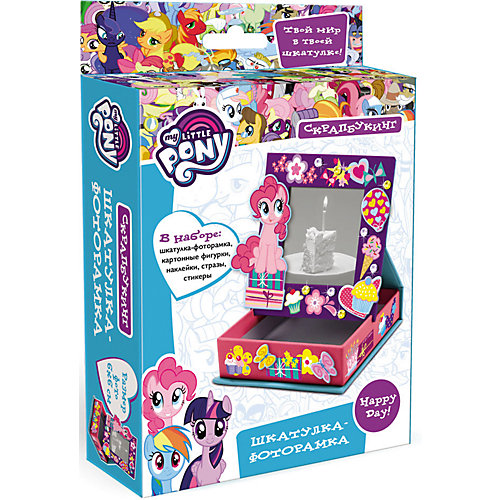 Скрапбукинг Origami My little pony "Шкатулка-фоторамка" от Origami