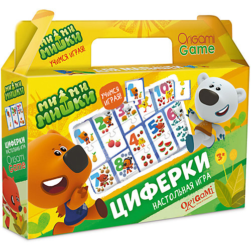 Настольная игра Origami "Ми-Ми-Мишки: Циферки" от Origami