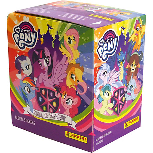 Бокс с наклейками My Little Pony 2019 (50 пакетиков в боксе) от Panini