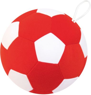Игрушка Мякиши "Футбольный мяч", бело-красный