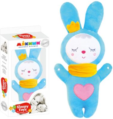 Мягкая игрушка Мякиши Sleepy Toys, Зайка