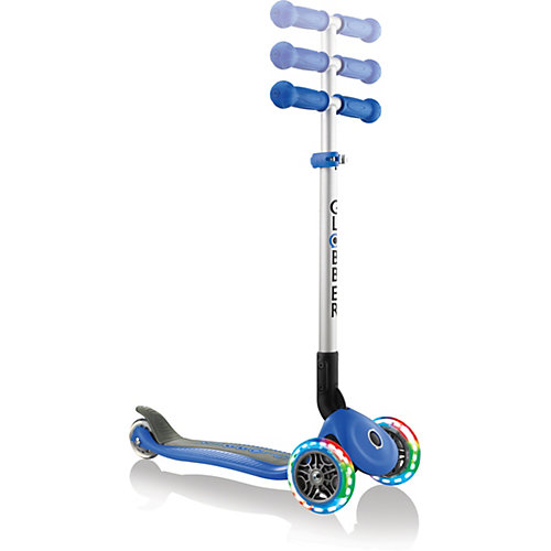 Трехколесный самокат Globber Primo Foldable Lights от Globber