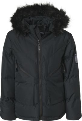 Winterjacke schwarz Gr. 140 Jungen Kinder