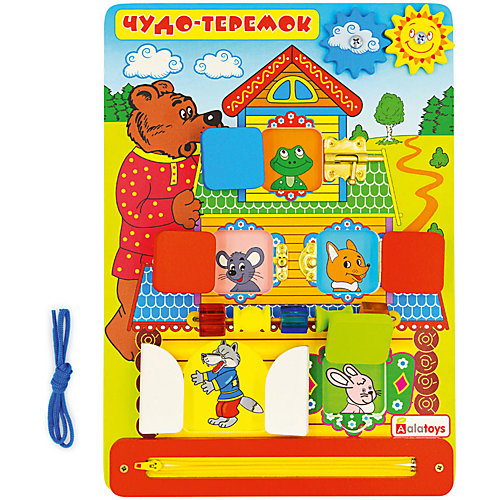 Бизиборд Alatoys "Чудо-теремок" от Alatoys