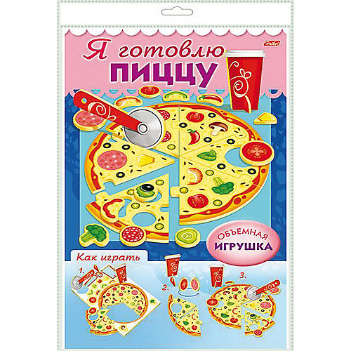 Игра-конструктор объемная Хатбер-Пресс «Сделай сам! Я готовлю пиццу» от Hatber