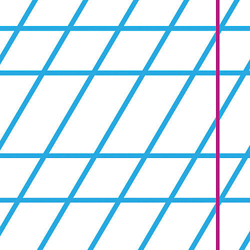 Тетрадь Альт One color-голубой, 12 листов, частая косая линейка, 10 шт от Альт