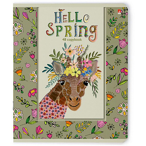 Тетрадь Альт Hello Spring, 48 листов, клетка, 5 шт от Альт